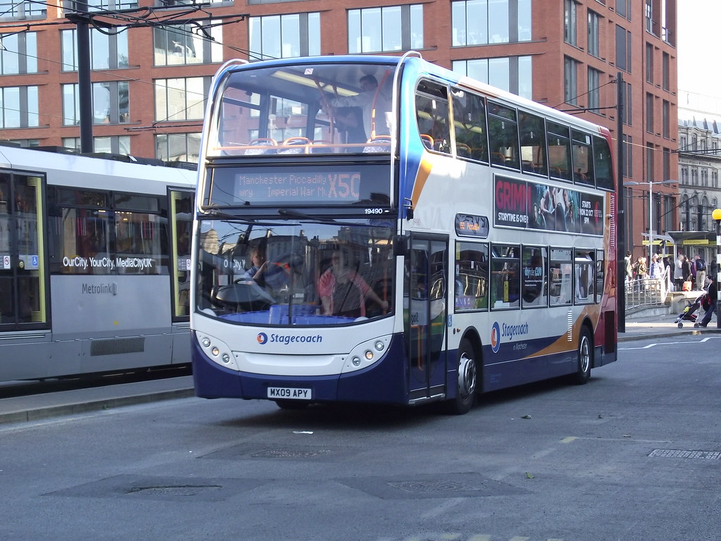 19490 MX09APY stagecoach manchester Manchester Alexander D… Flickr