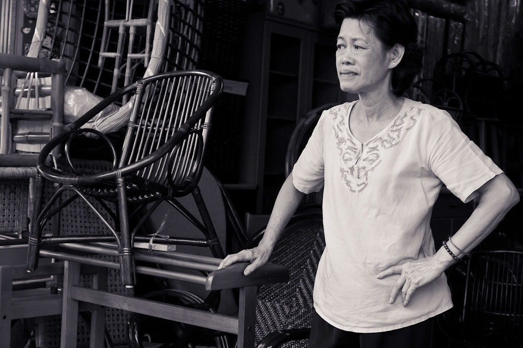 Rattan Shop Proprietor Along Joo Chiat Road, Singapore Flickr
