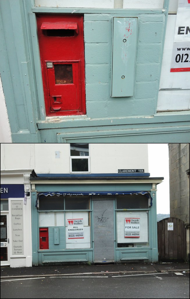 Camden, Bath dead post office on Claremont Terrace. Flickr