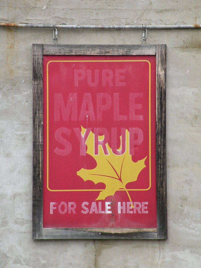 Pure Maple Syrup For Sale Here Sugarbush Farm, Woodstock, … Flickr
