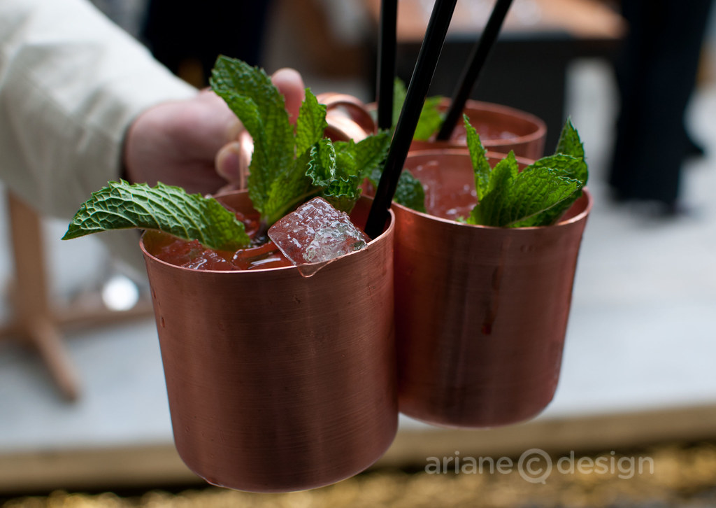 Moscow Mule Russian vodka, ginger beer, angostura bitters… Flickr