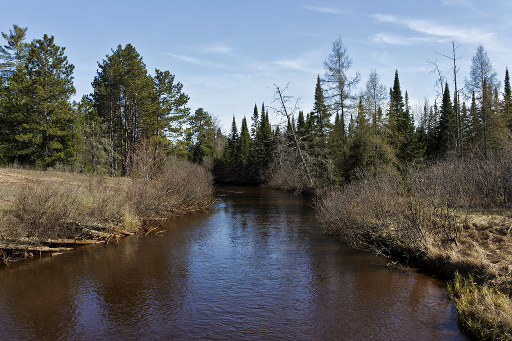 Driggs River Springtime Driggs River in April on the Seney… Flickr
