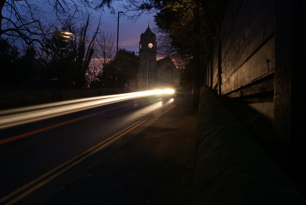 Loftus Morning Loftus town hall at 8am winter time John Tequila