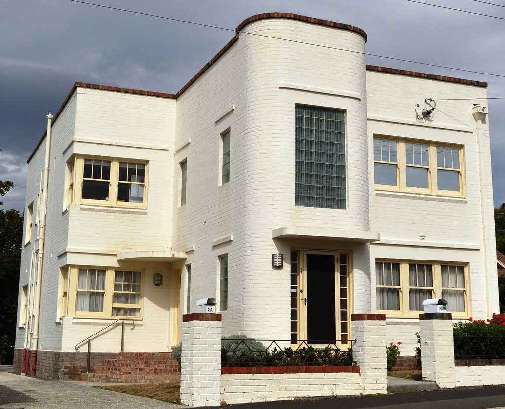 Art Deco Flats Hobart, Tasmania jasminebella Flickr
