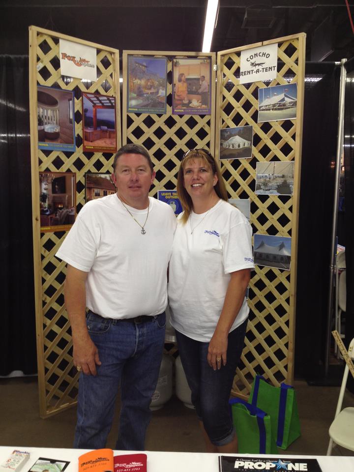 San Angelo Home Show Calvin and Traci Fox with Fox Propane… Flickr