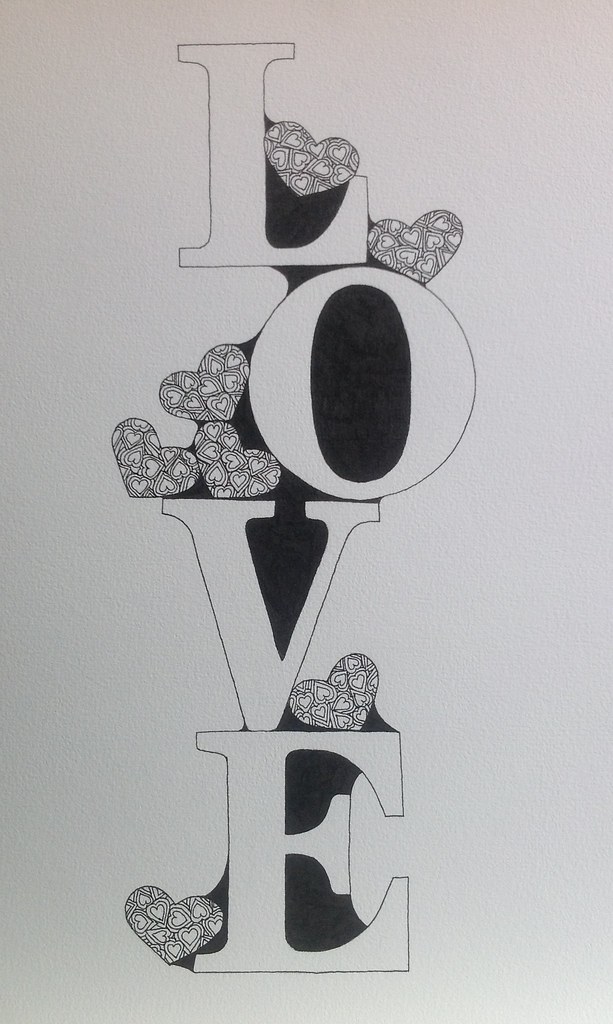 Love This Repeat Pattern Stack is made from Letters and a … Flickr