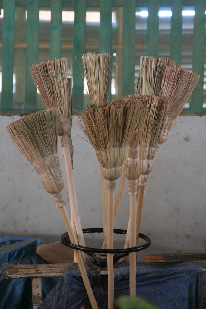 Handmade Brooms For Sale at SavLaMar, Jamaica Farmers Ma… Flickr