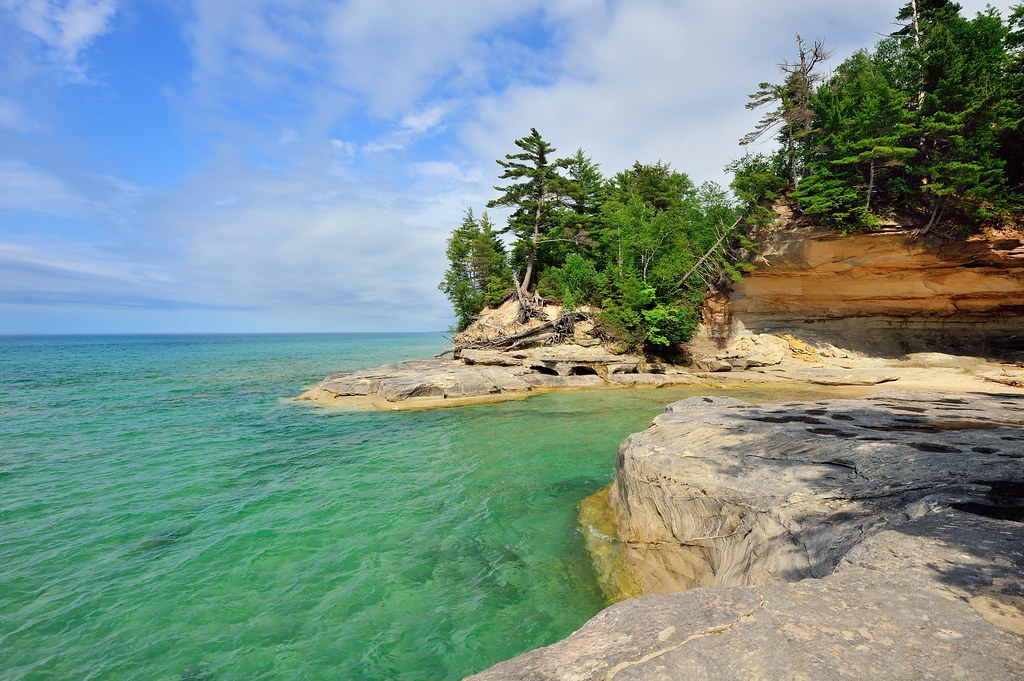 "Michigan's Paradise" Coves area Pictured Rocks National l… Flickr