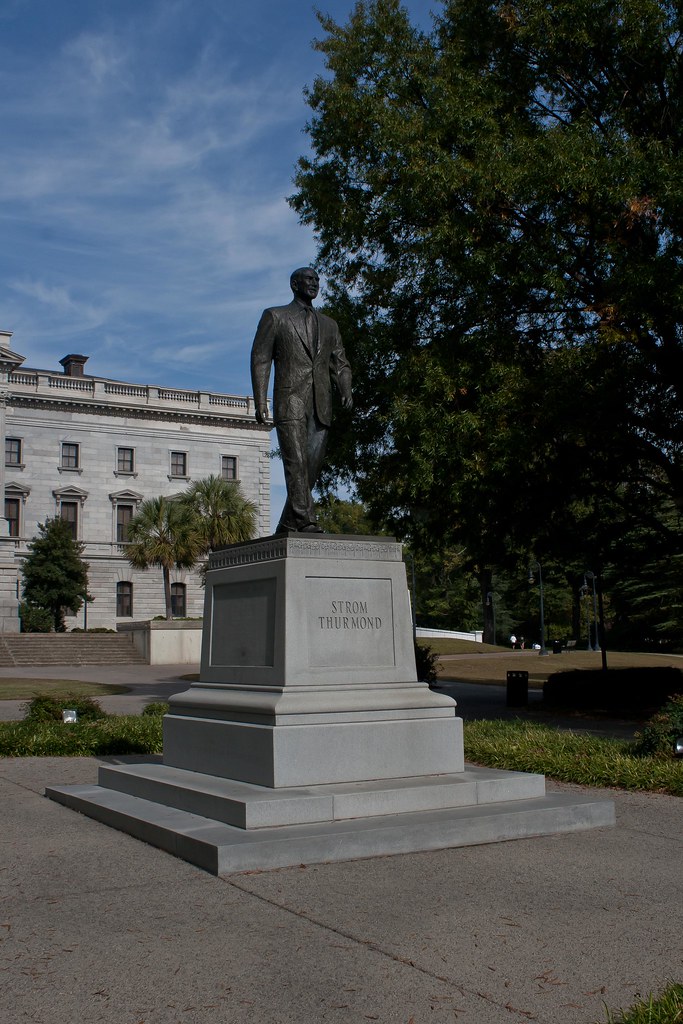 Strom Thurmond Statue State House Grounds. Tim Conway Flickr