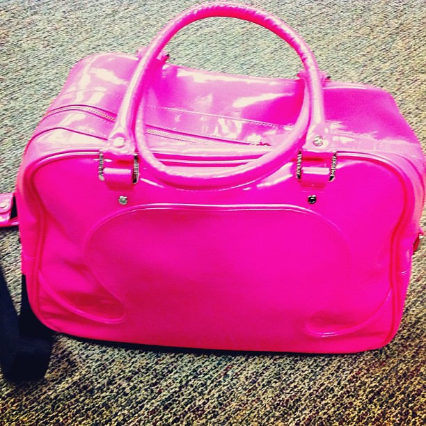 I love my Barbie pink gym bag from lululemon. It makes me… Flickr