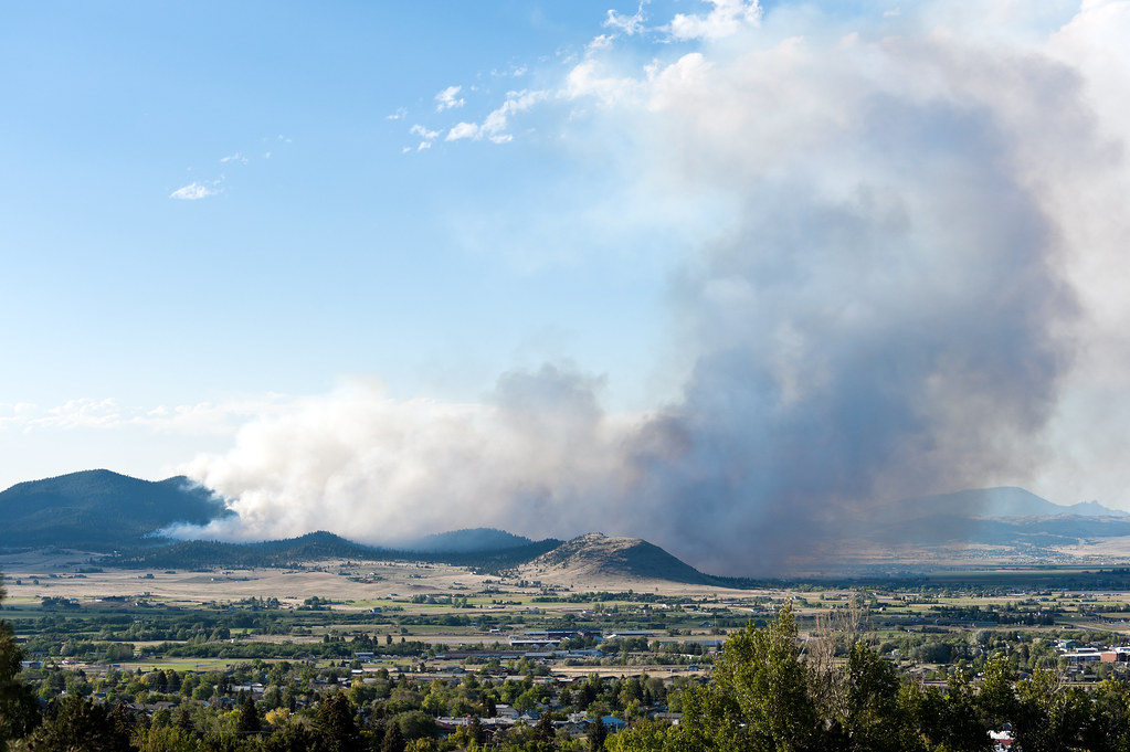 Fire in Scratchgravel Hills, Helena, MT SheltieBoy Flickr