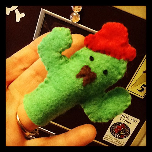 Hanging with Cactus Jack in the craft room Jennifer Klem Flickr