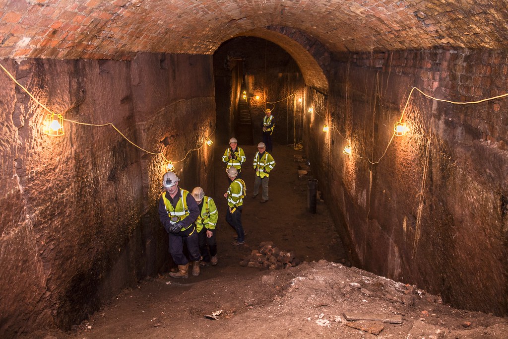 Williamson Tunnels Liverpool a view of the banquet hall Flickr
