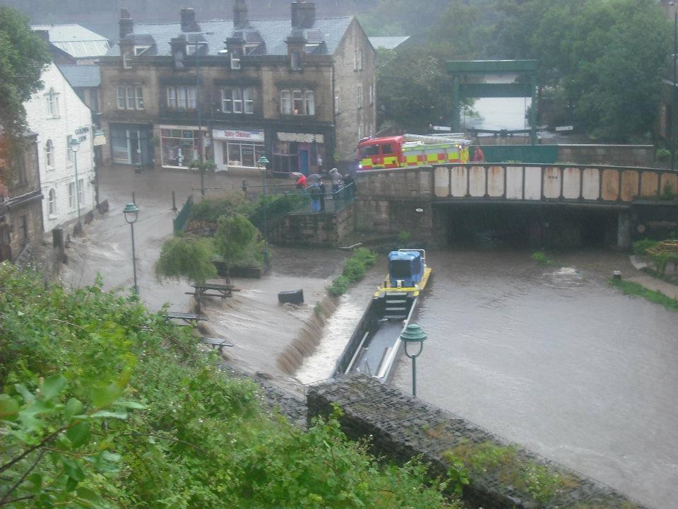 Fielding Square, Todmorden Flooding 2012 Walsden Water Flickr