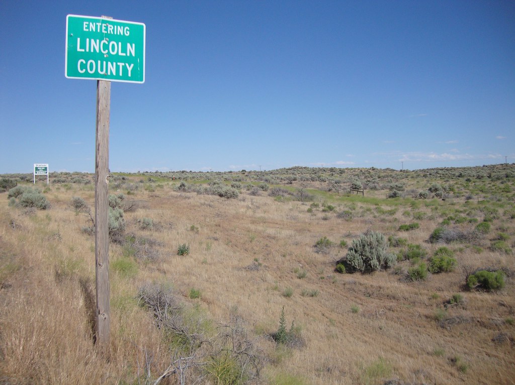 Entering Lincoln County (Lincoln County, Idaho) As seen fr… Flickr