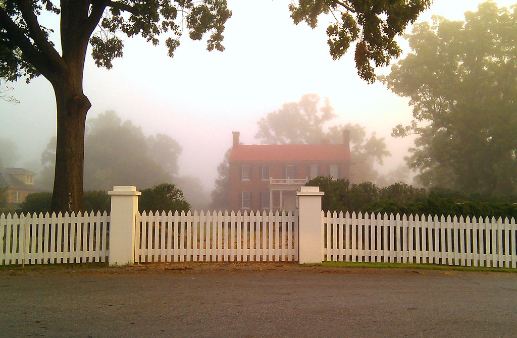 Sandusky House in morning fog Lynchburg, Virginia Flickr