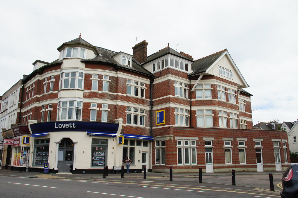 Lovett estate agents (Tarrazona Mansion, Tarrazona Hotel), 453 Christchurch Road and Wharncliffe