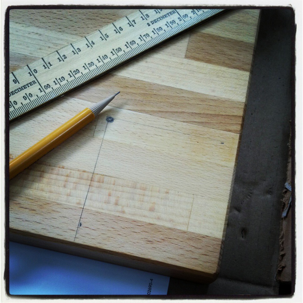 Solid wood desk Step 1 Measure Ikea Lagan + Vika Inge a… Flickr