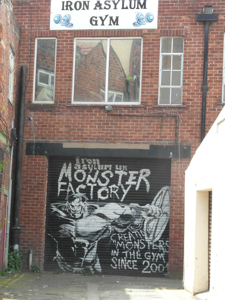 Iron Asylum Gym Great Artwork for the Monster Factory and … Flickr