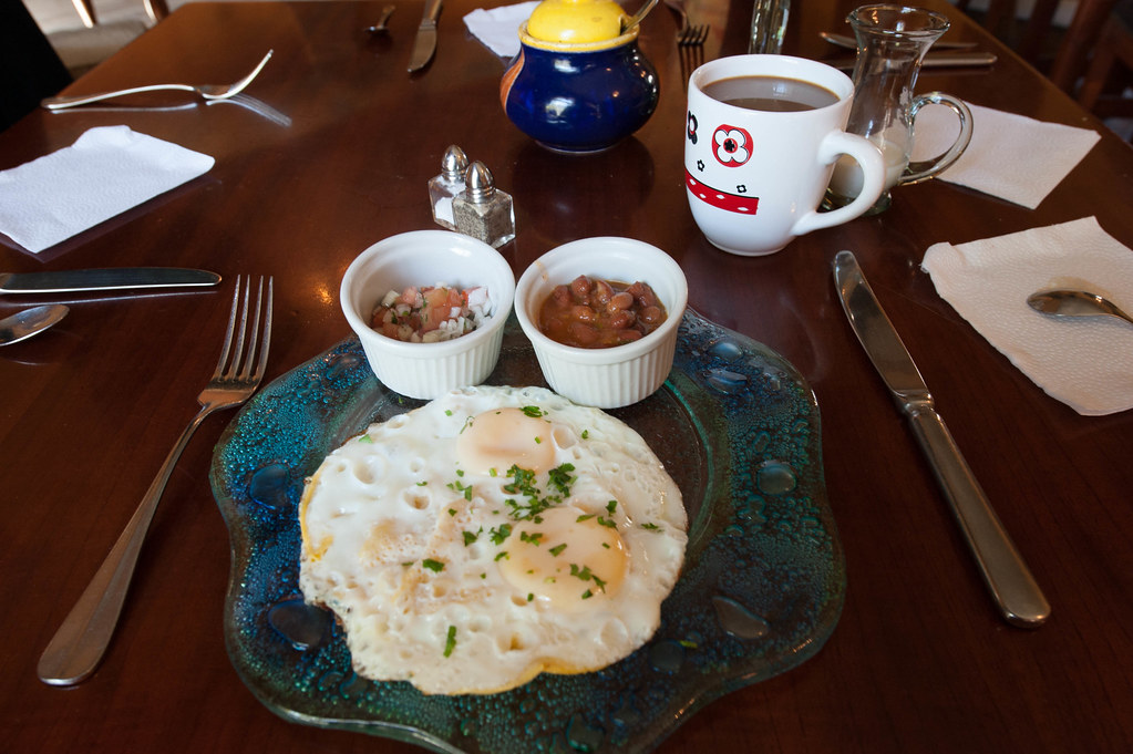 Breakfast, Ecuadorian style Cafe Cultura Hotel, Quito Eggs… Flickr