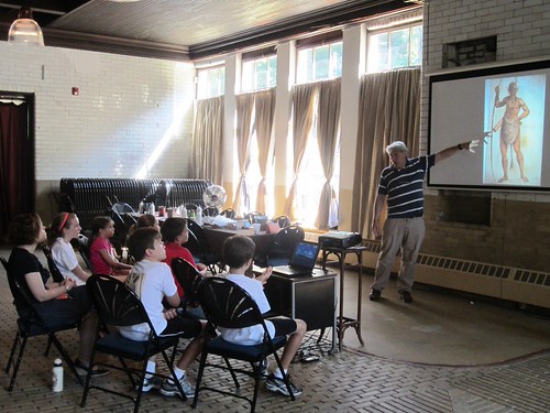 Day 1 of Archaeology Camp Dr. Eugene Boesch Explains the