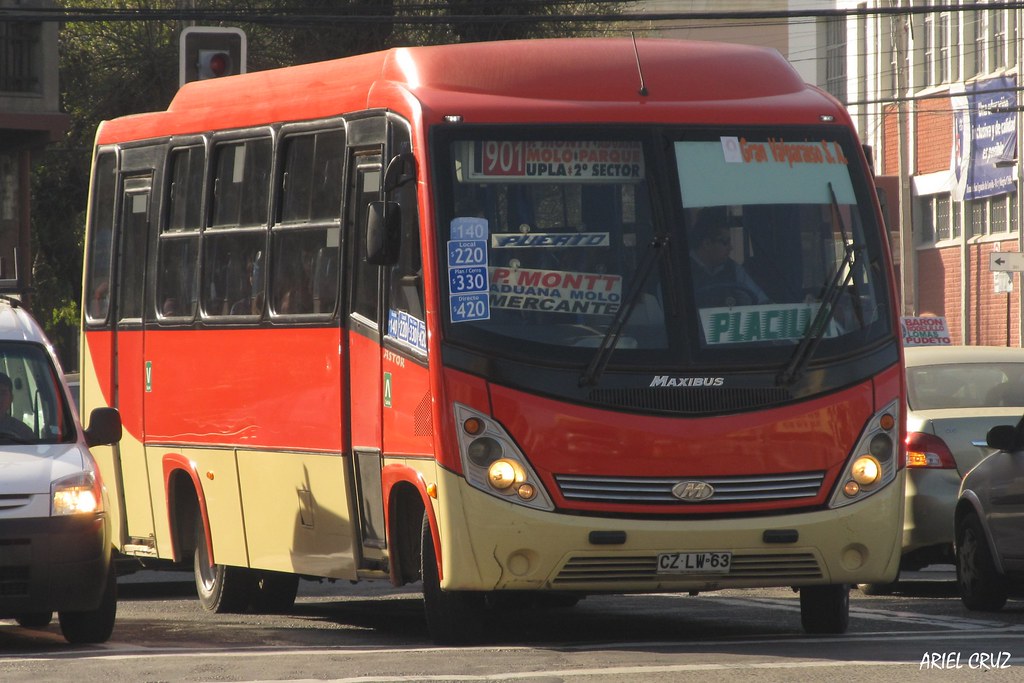 Línea 901 Valparaíso Gran Valparaíso Maxibus Astor /… Flickr