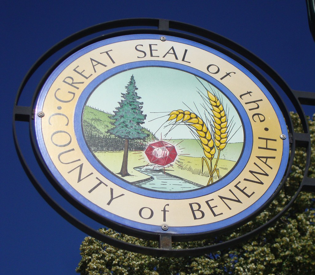 Benewah County Seal (Boise, Idaho) These county seals were… Flickr