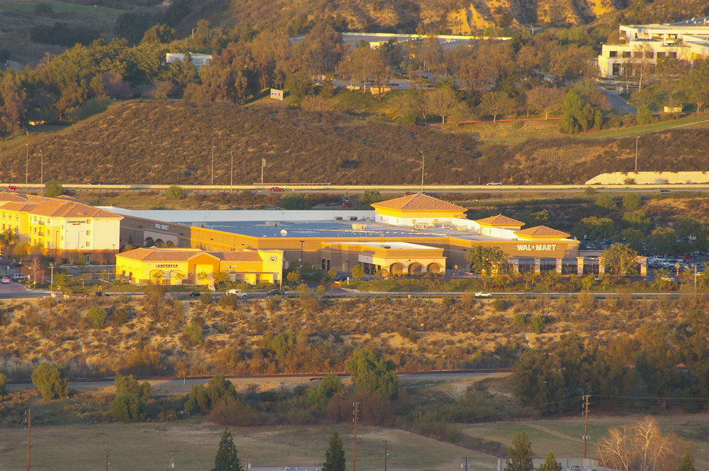 Walmart, Simi Valley Walmart, Simi Valley a bird eye view… Flickr