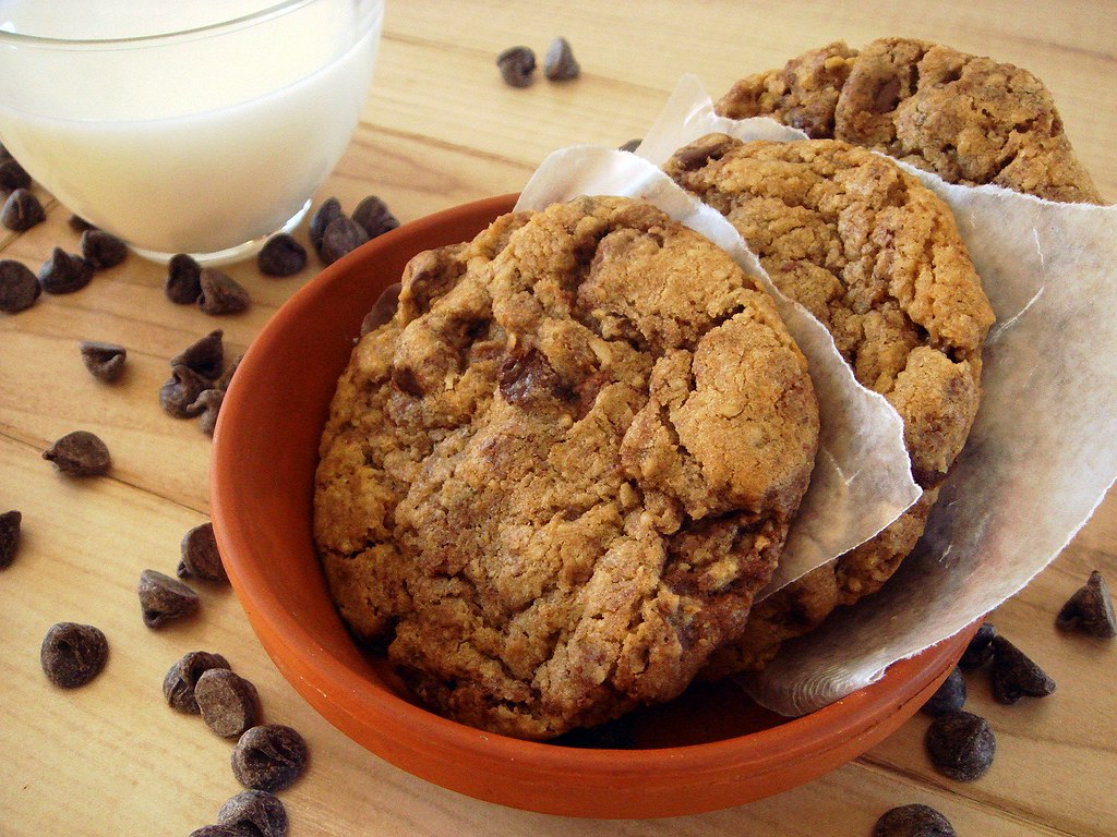 Lazarus Chocolate Chip Cookies Recipe on blog. Christine Provo Flickr