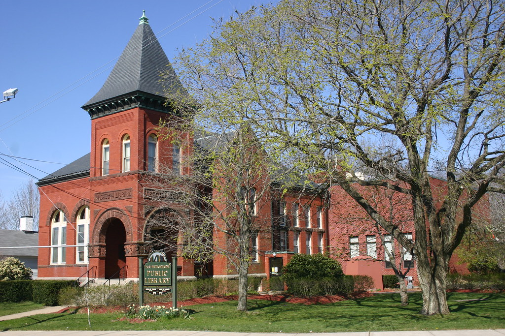 East Bridgewater Library Whole building as seen from Rt. 1… Flickr