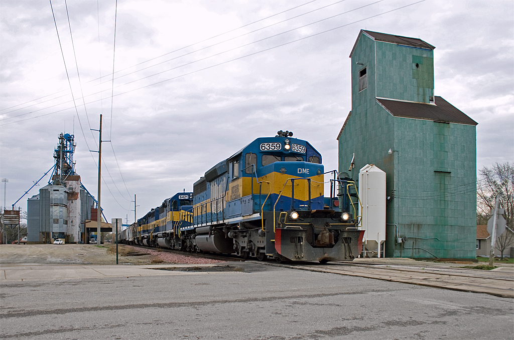 Four Pack Downtown Dodge Center, MN Train 277, led by four… Flickr