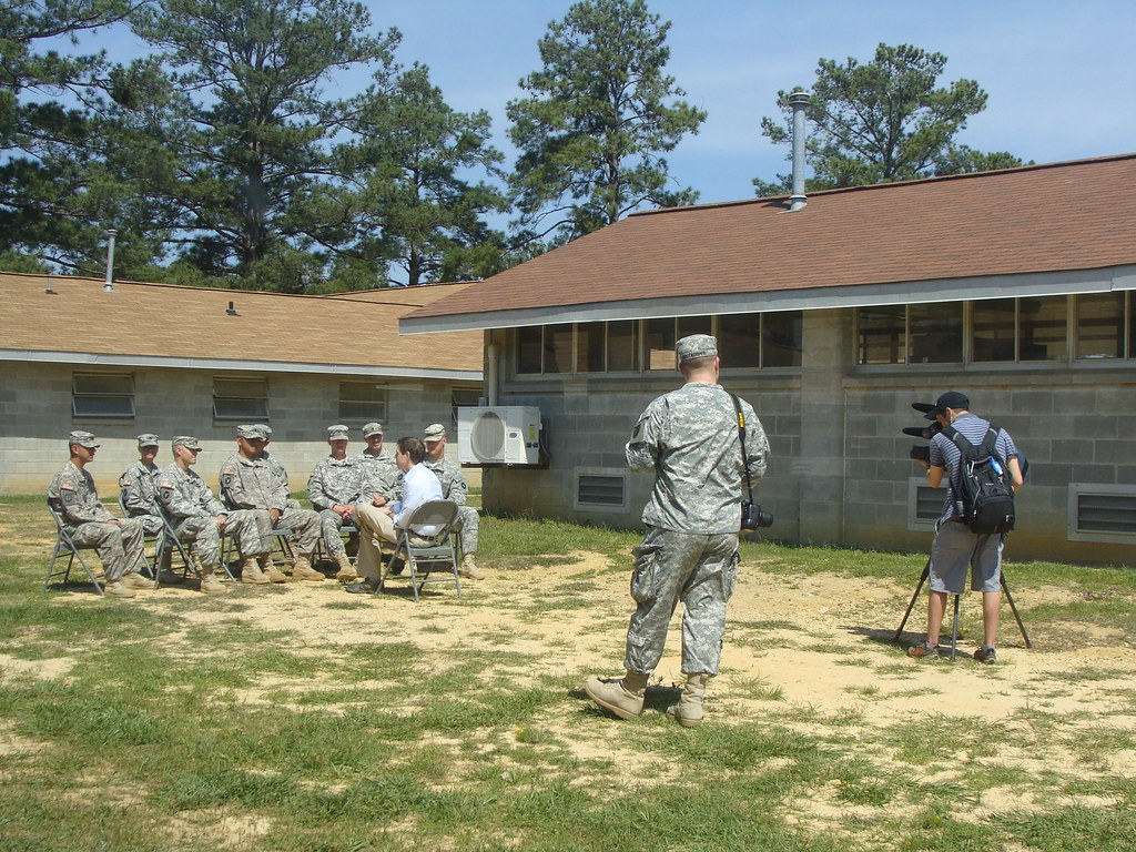 DSC04432 KSTP TV was at Camp Shelby doing a story on the d… Flickr