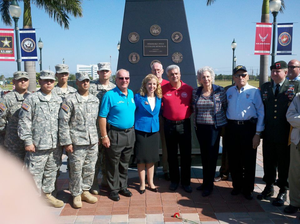 Veterans Day Pembroke Pines 2011 Debbie Wasserman Schultz Flickr