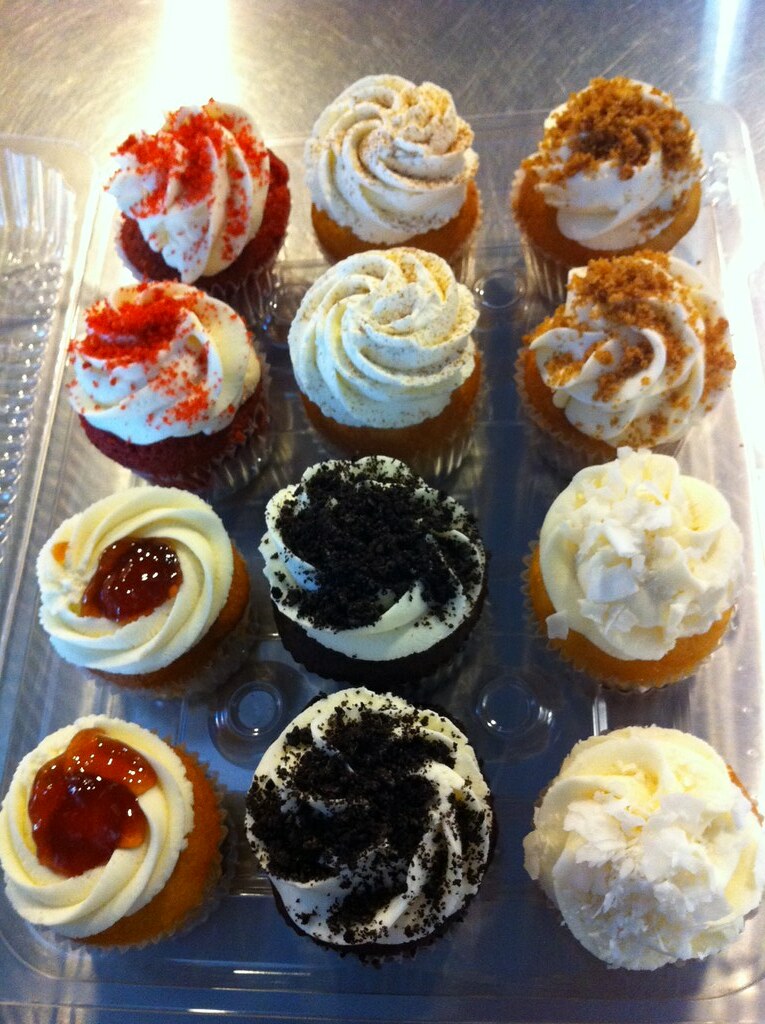 Brooklyn Cupcake cupcakes en route to our picnic Rachel Kramer Bussel