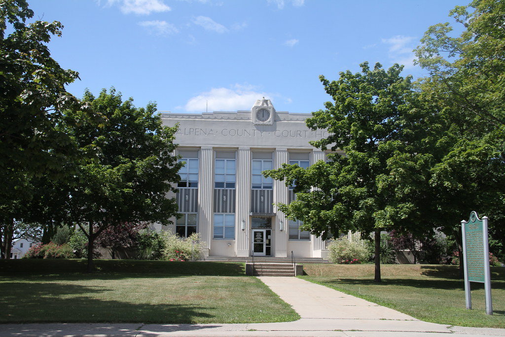 Alpena Michigan, County Courthouse, USCCMIAlpena, Alpena… Flickr