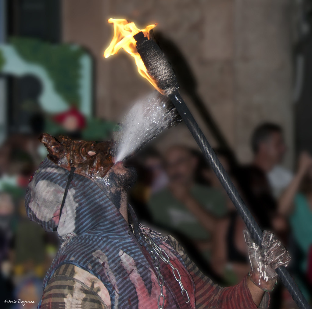 Demoni Demoni en la Nit del Art de Valldemossa Antonio Benjumea