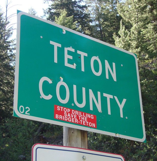 Teton County Sign (Teton County, Wyoming) a photo on Flickriver