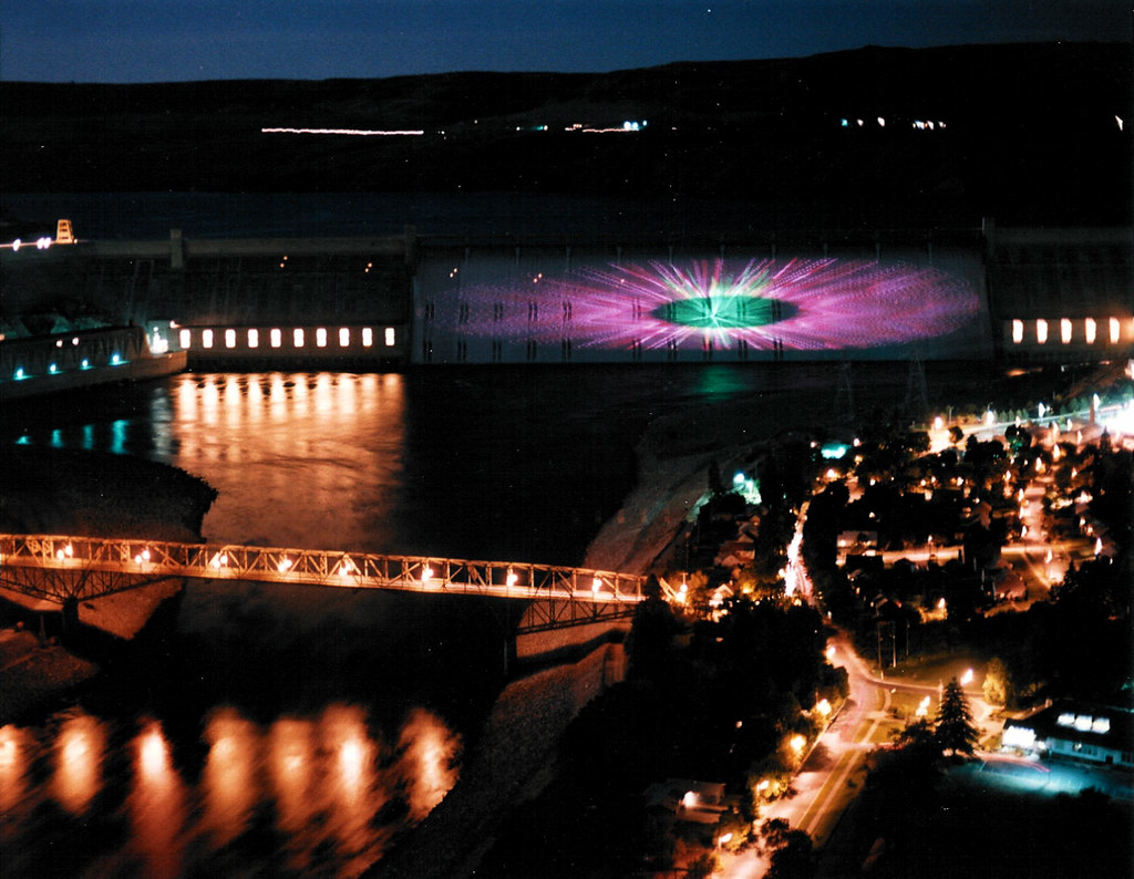 Grand Coulee Dam Laser Show 1.6 Million Contract Awarde… Flickr