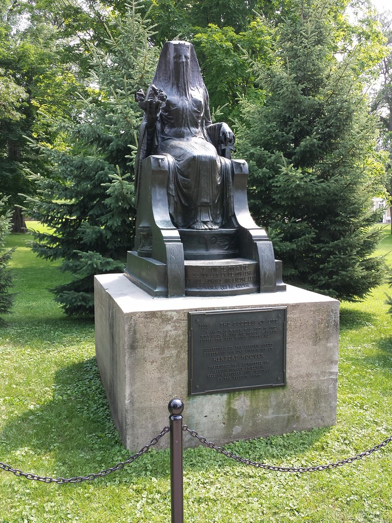 Statue of Isis Herbert Hoover National Historic Site Wes… Flickr