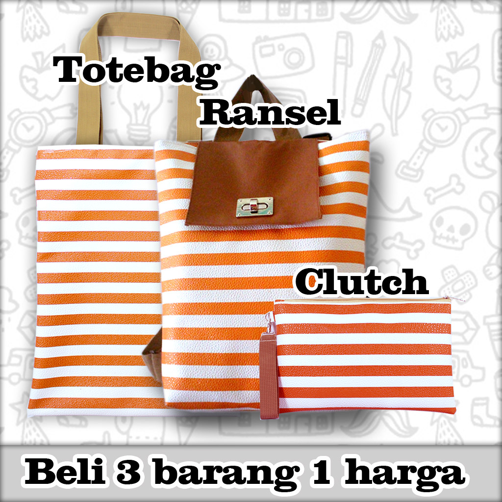 upload triset 011 Tas 3in1 berbahan PVC leather adalah tas… Flickr
