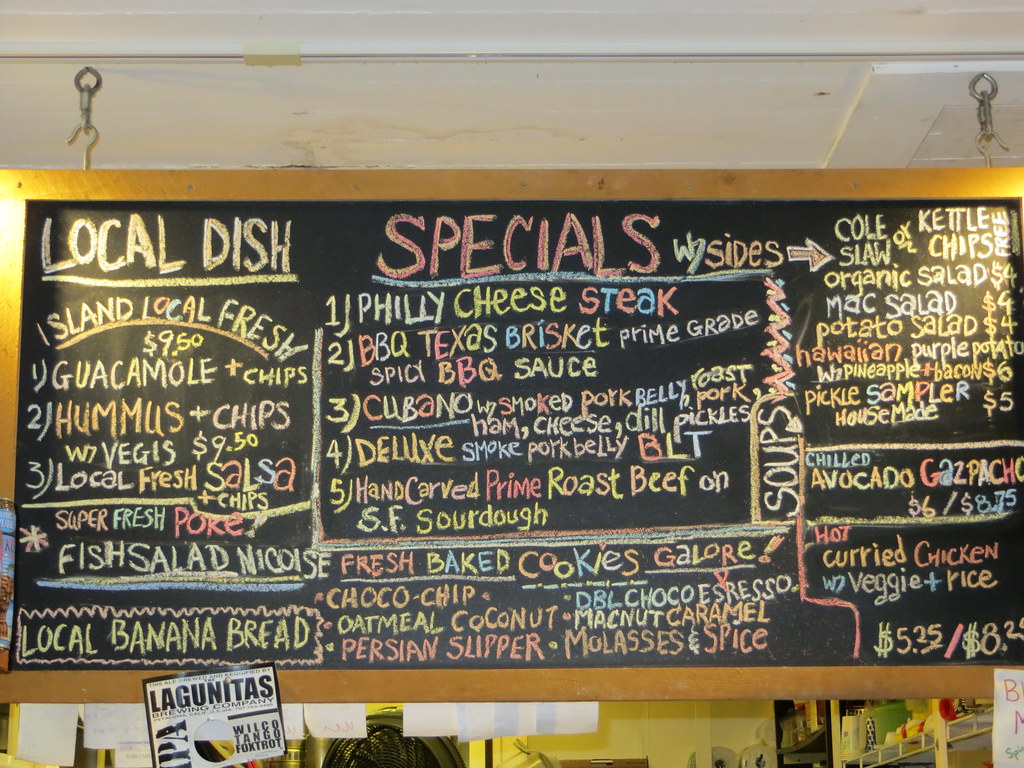 Menu board, Local Dish Menu board, Local Dish, Hawi, Big I… Flickr