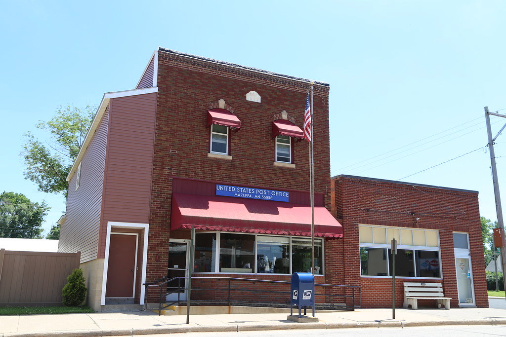 Mazeppa Minnesota, Post Office, 55956, Wabasha County MN Flickr