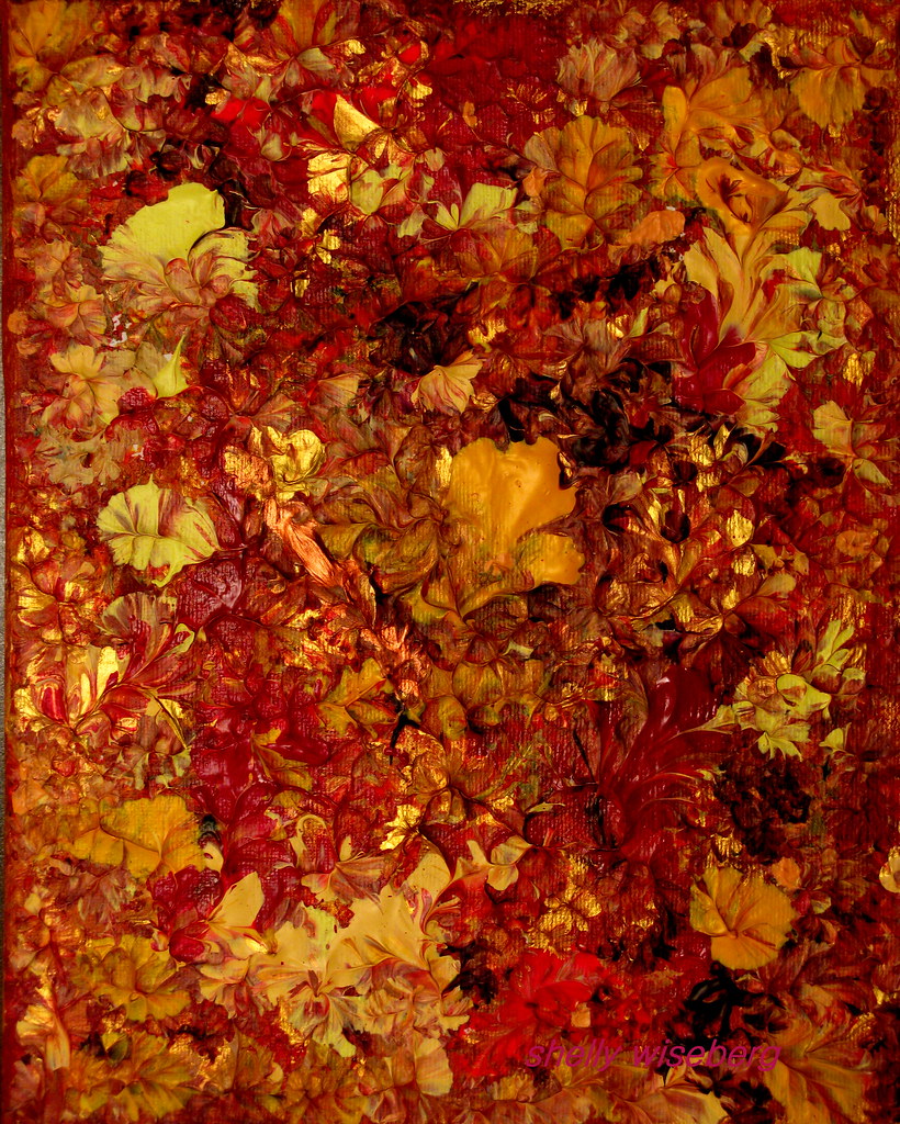 Flower Garden Abstract Painting Floral Garden Abstract is … Flickr