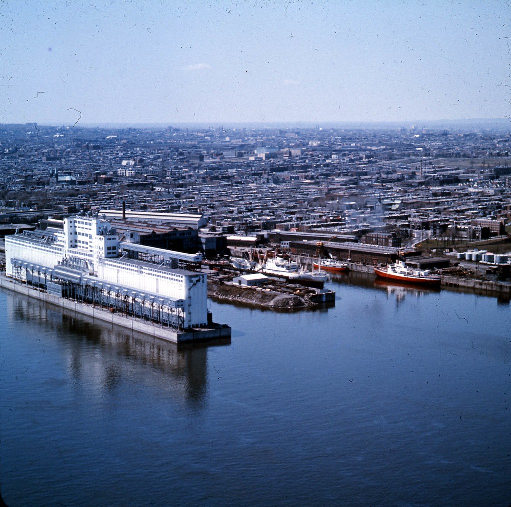 Le port de Montréal dans HochelagaMaisonneuve, 1965, VM94… Flickr