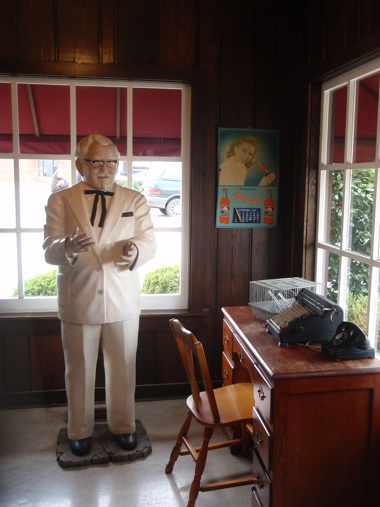 The colonel's office Colonel Sanders' office. Joel Kramer Flickr