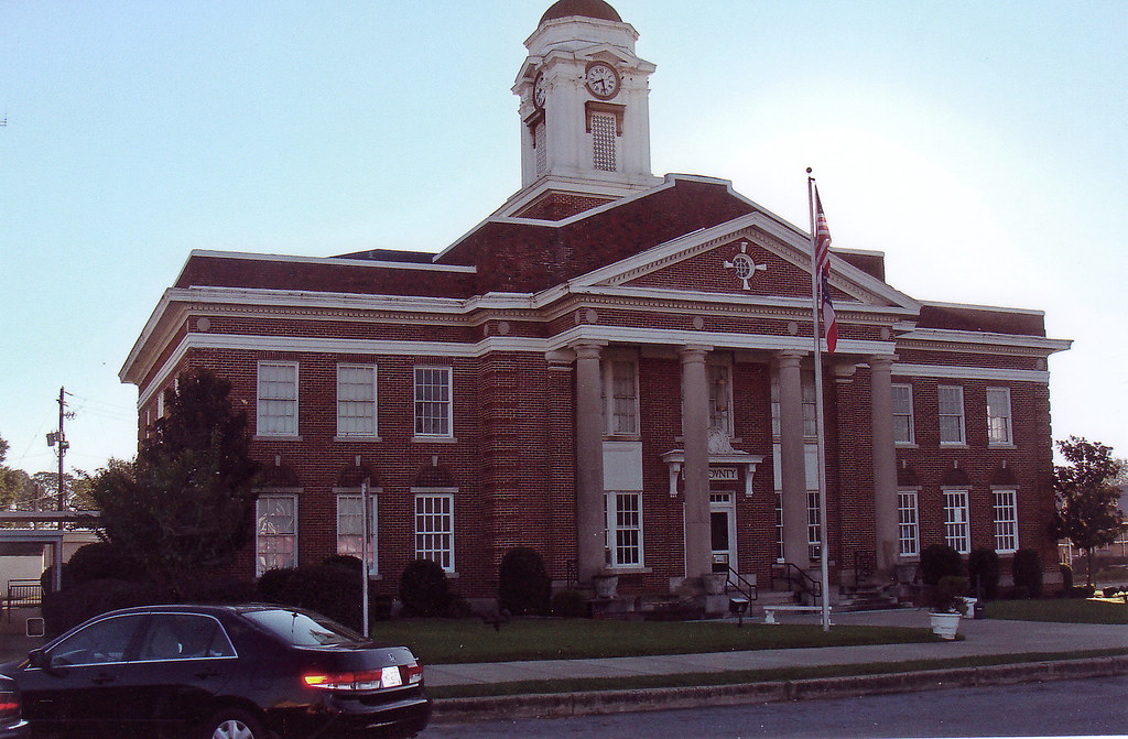 Lee County Court House (Leesburg, Ga.) Built 1918 Lamar Flickr