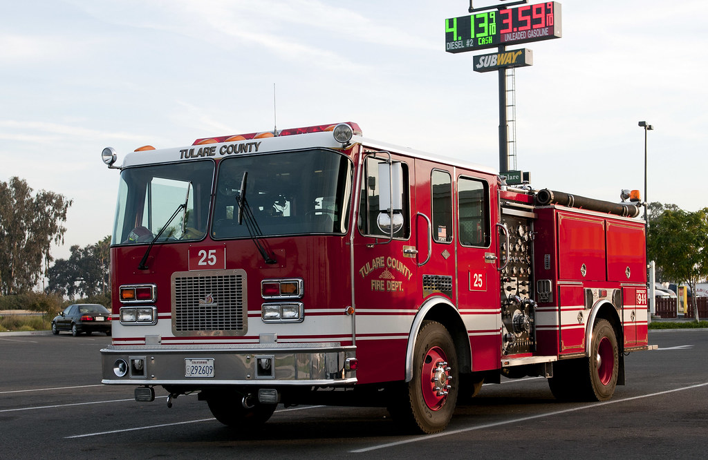 Engine 25 Tulare County Taken at the Love's Gas Station in… Flickr