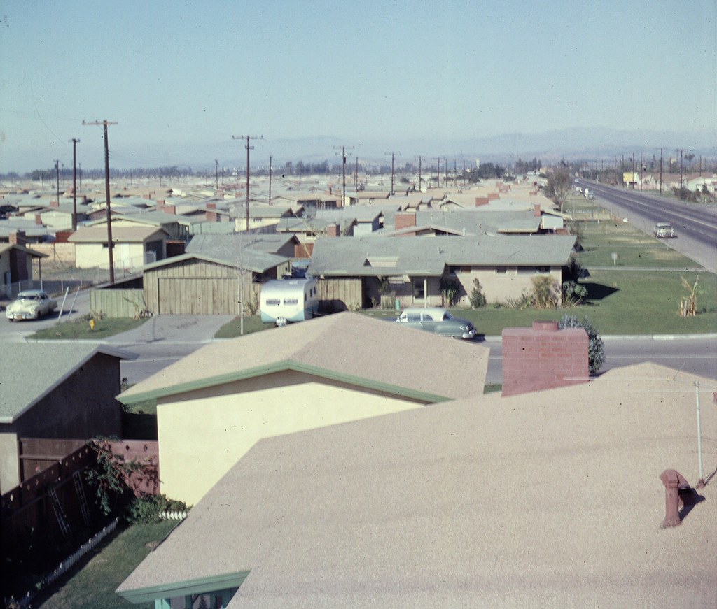 Pacific Ave. near Brookhurst, Anaheim, Orange County, 1957… Flickr