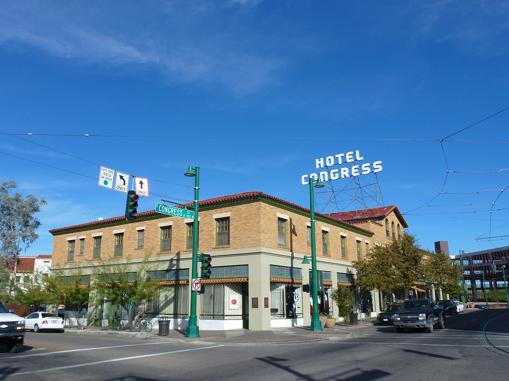 Tucson, AZ Hotel Congress The Hotel Congress was construct… Flickr