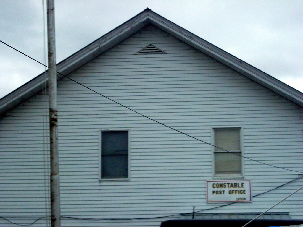 Post Office Constable, NY. Mark Flickr